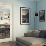 White Primed Shaker 1 Lite Clear Glazed - Image 2