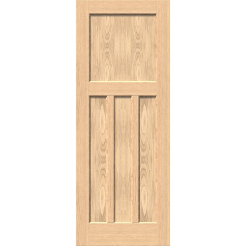 10230.jpg Traditional Oak 3 Panel Internal Door - Image 1