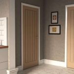 Cottage Oak Prefinished Fire Door - Image 2
