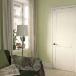 White Primed Shaker 2 Panel Internal Door - Image 2