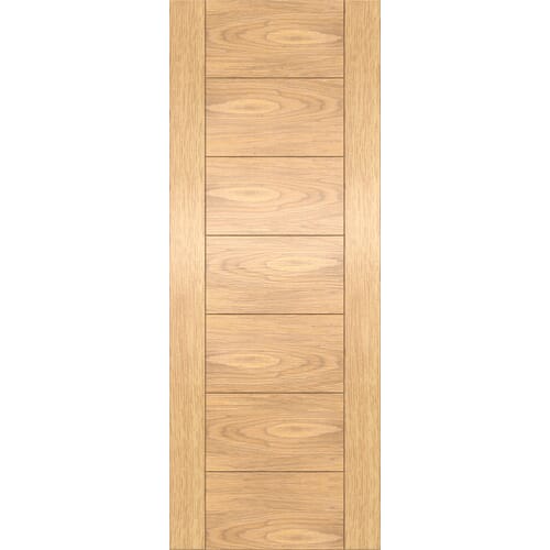 10259.jpg Oak 7 Panel Prefinished Internal Door - Image 1