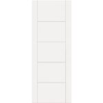 White Primed ladder Fire Door