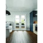 White Primed Shaker 4 Lite Clear Glazed Internal Door - Image 3