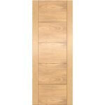 Oak Ladder Fire Door