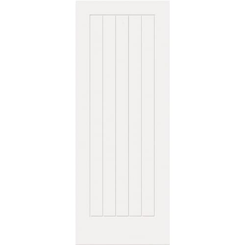 15969.jpg Cottage White Primed Internal Door - Image 1