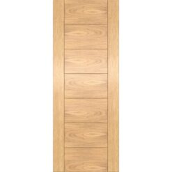 Oak 7 Panel Prefinished Fire Door