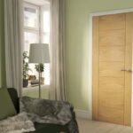 Oak 7 Panel Prefinished Fire Door - Image 2