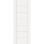 White Primed 7 Panel Internal Door