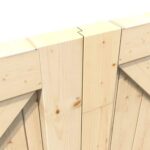 Side Hung Timber Garage Doors 1981MM x 2135MM - Image 3
