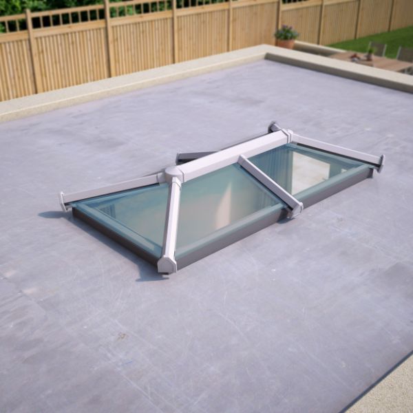 1mx2m_W Skypod Glass Roof Lantern 1000mm x 2000mm - Image 1
