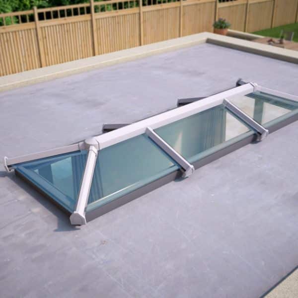 1mx3m_W Skypod Glass Roof Lantern 1000mm x 3000mm - Image 1