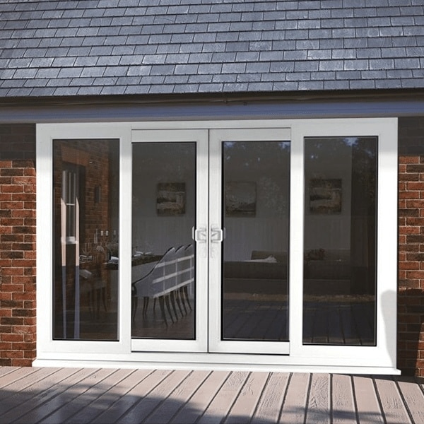 205322 3600mm White UPVC Sliding Patio Door - Image 1