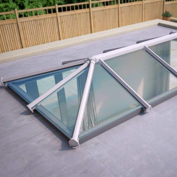 2mx4m_W Skypod Glass Roof Lantern 2000mm x 4000mm - Image 1