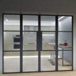 2306mm Internal Heritage Aluminium French Doors and Sidelites