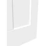 White 4 Panel Flat Smooth Moulded Internal Door - Image 6